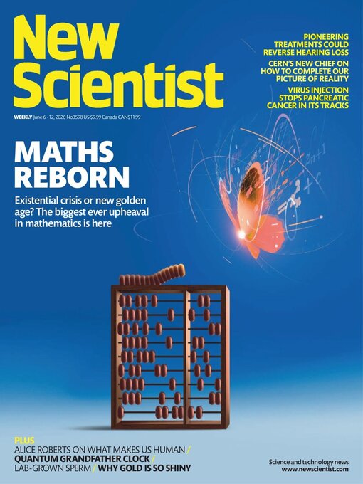 Cover image for New Scientist